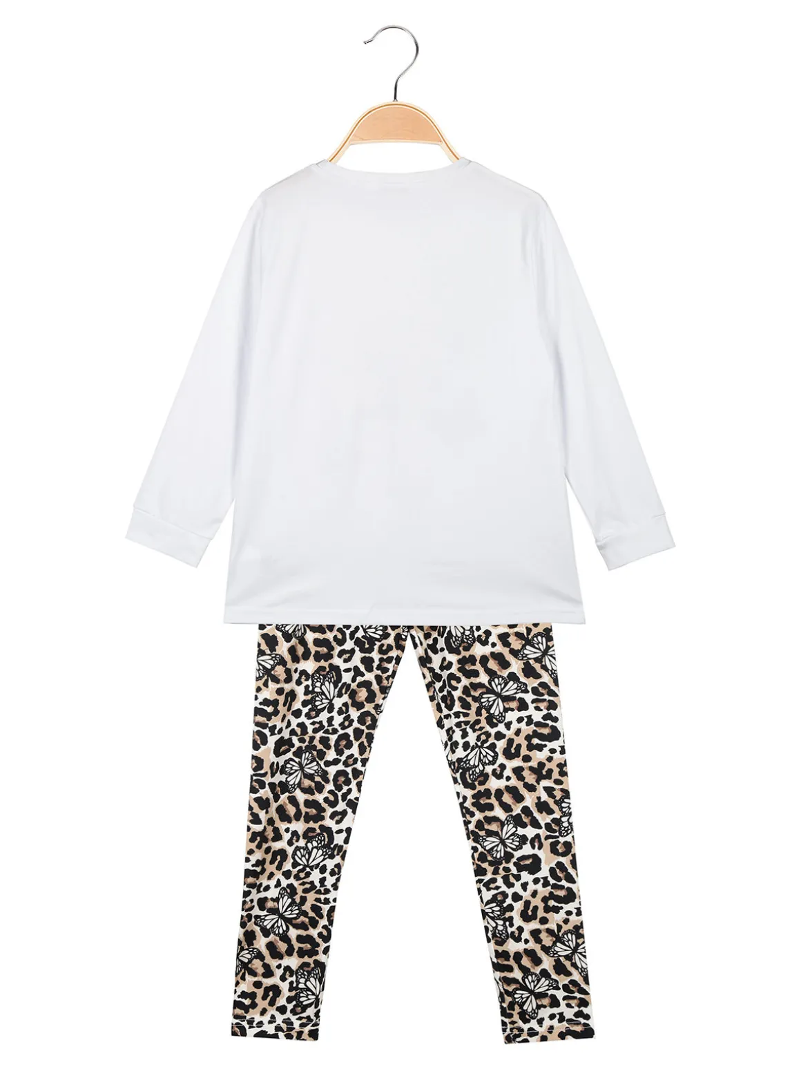 Lollitop Completo 2 pezzi da ragazza con leggings maculati