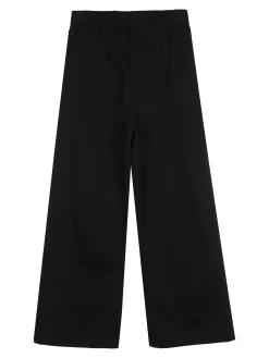 Lollitop Completo 2 pezzi da ragazza con cappuccio e pantaloni a gamba larga - nero