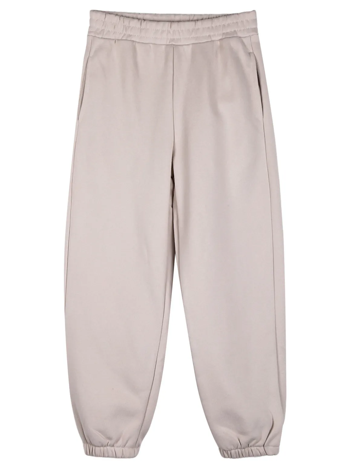 Lollitop Completo tuta 2 pezzi da bambina con cappuccio - beige