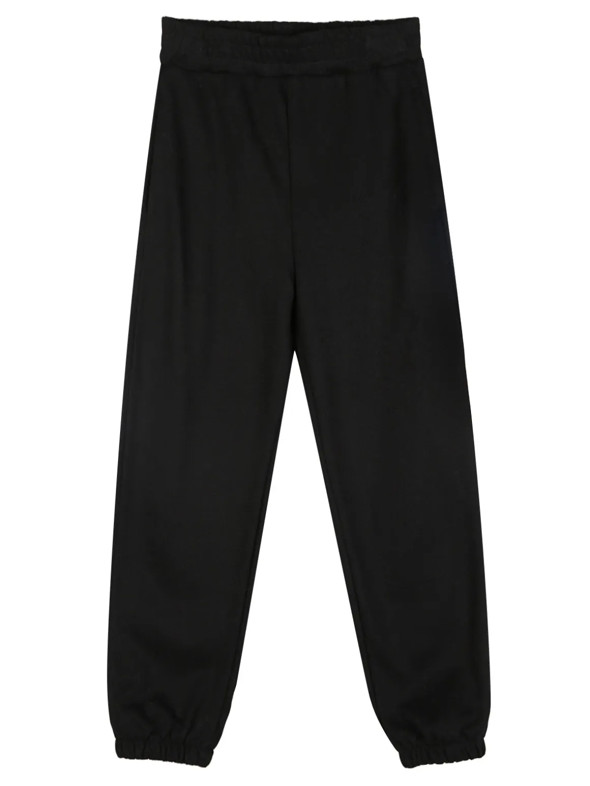 Lollitop Completo tuta 2 pezzi da bambina con cappuccio - nero