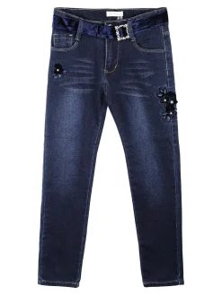 Lollitop Jeans bambina con cintura