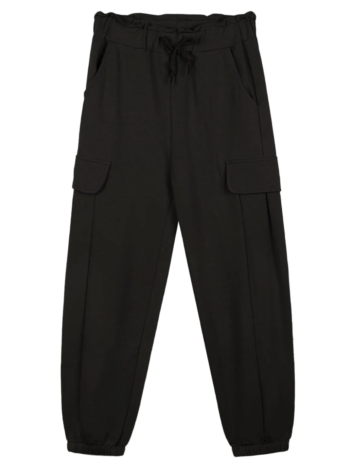 Lollitop Pantaloni da bambina in cotone con polsini