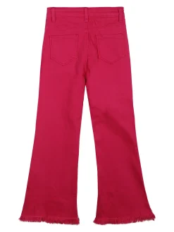 Lollitop Pantaloni da bambina a zampa con pietre