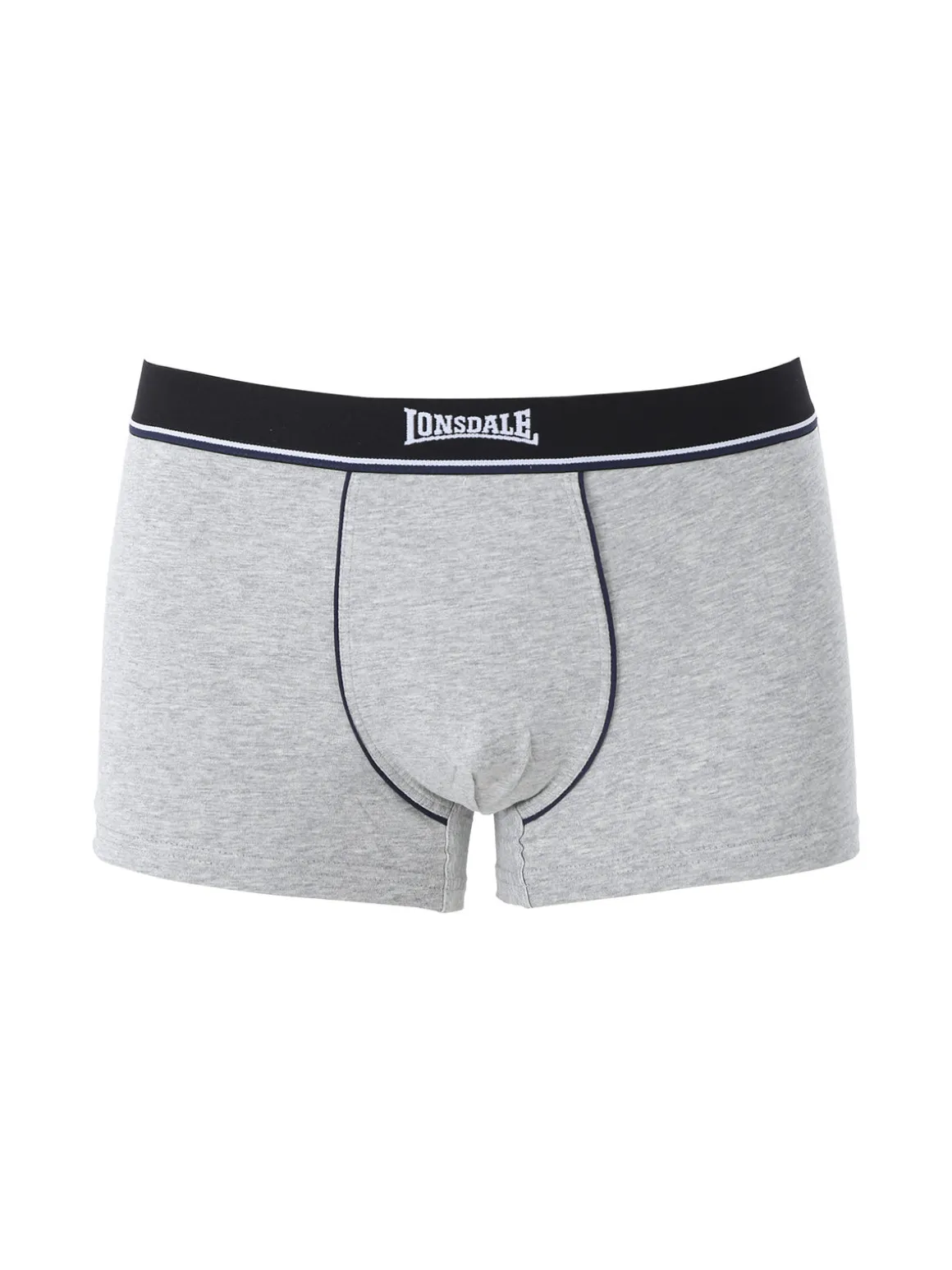Lonsdale Boxer da uomo in cotone - grigio