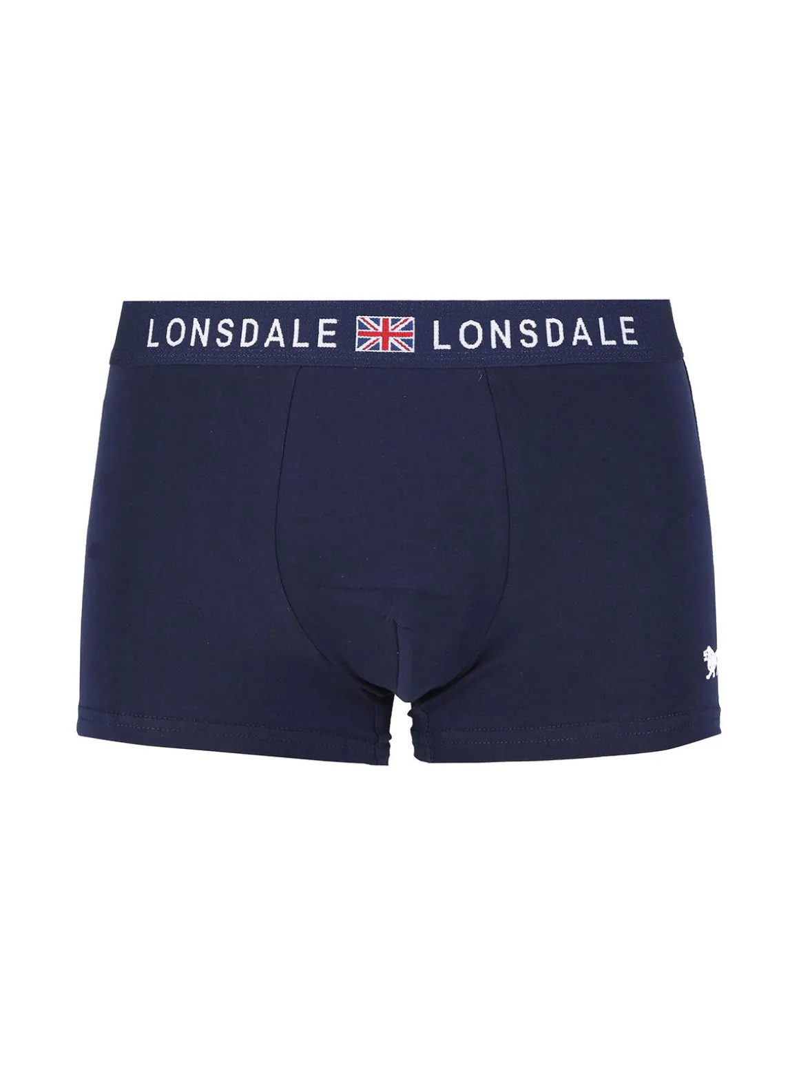 Lonsdale Boxer da uomo in cotone tinta unita