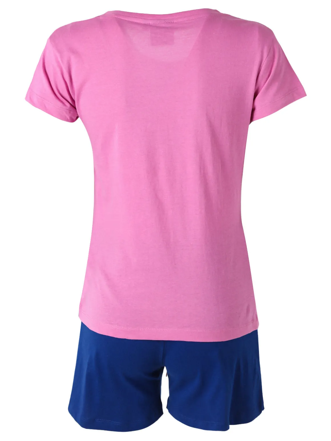 Lonsdale Completo corto da donna in cotone - rosa