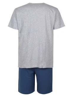 Lonsdale Completo corto da uomo in cotone con scritte