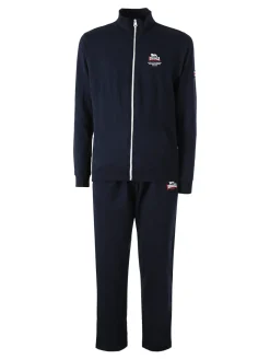 Lonsdale Completo tuta da uomo full zip - blu scuro