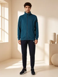 Lonsdale Completo tuta da uomo full zip - ottanio
