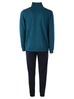 Lonsdale Completo tuta da uomo full zip - ottanio