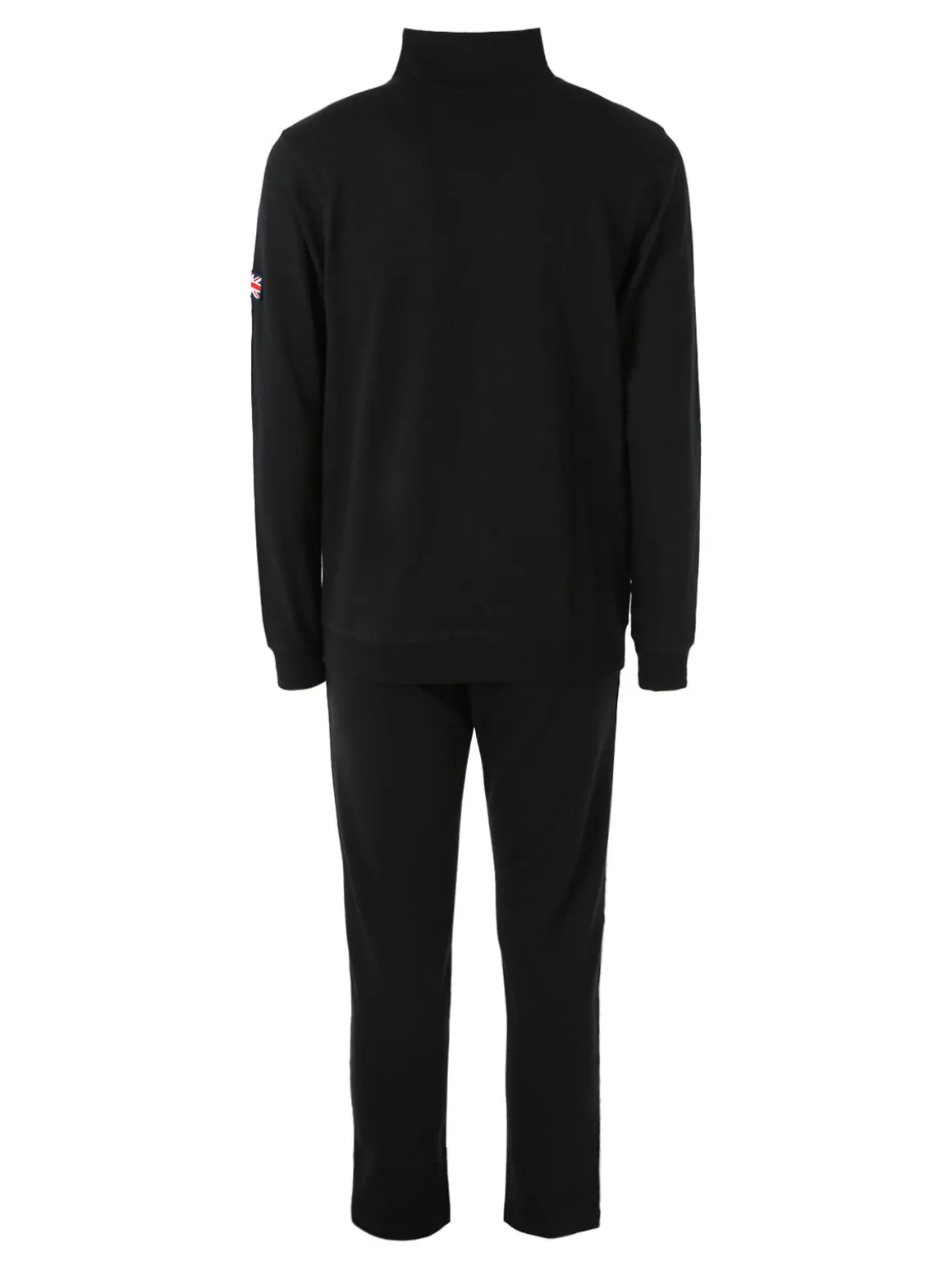 Lonsdale Completo tuta da uomo full zip - nero