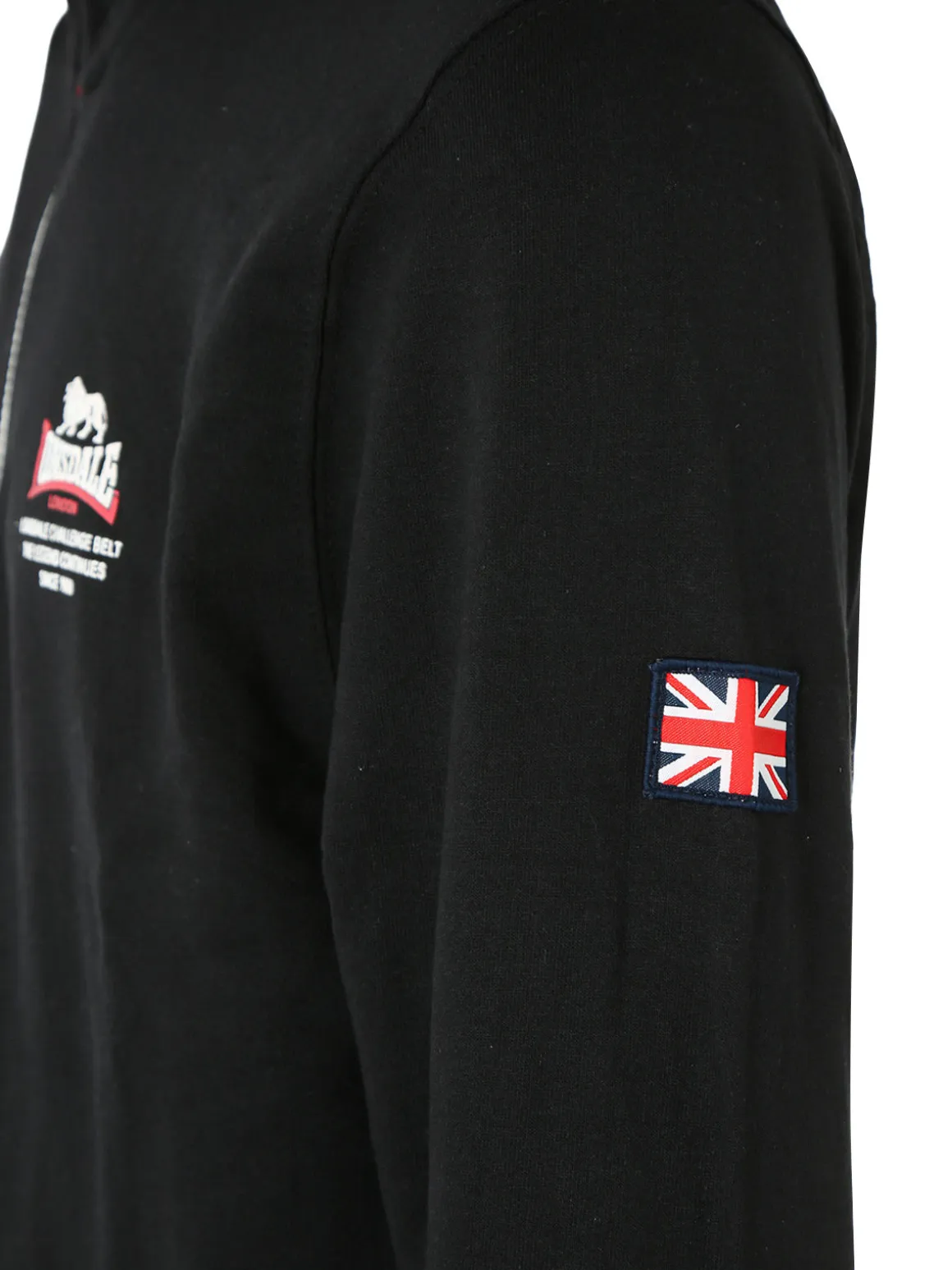 Lonsdale Completo tuta da uomo full zip - nero