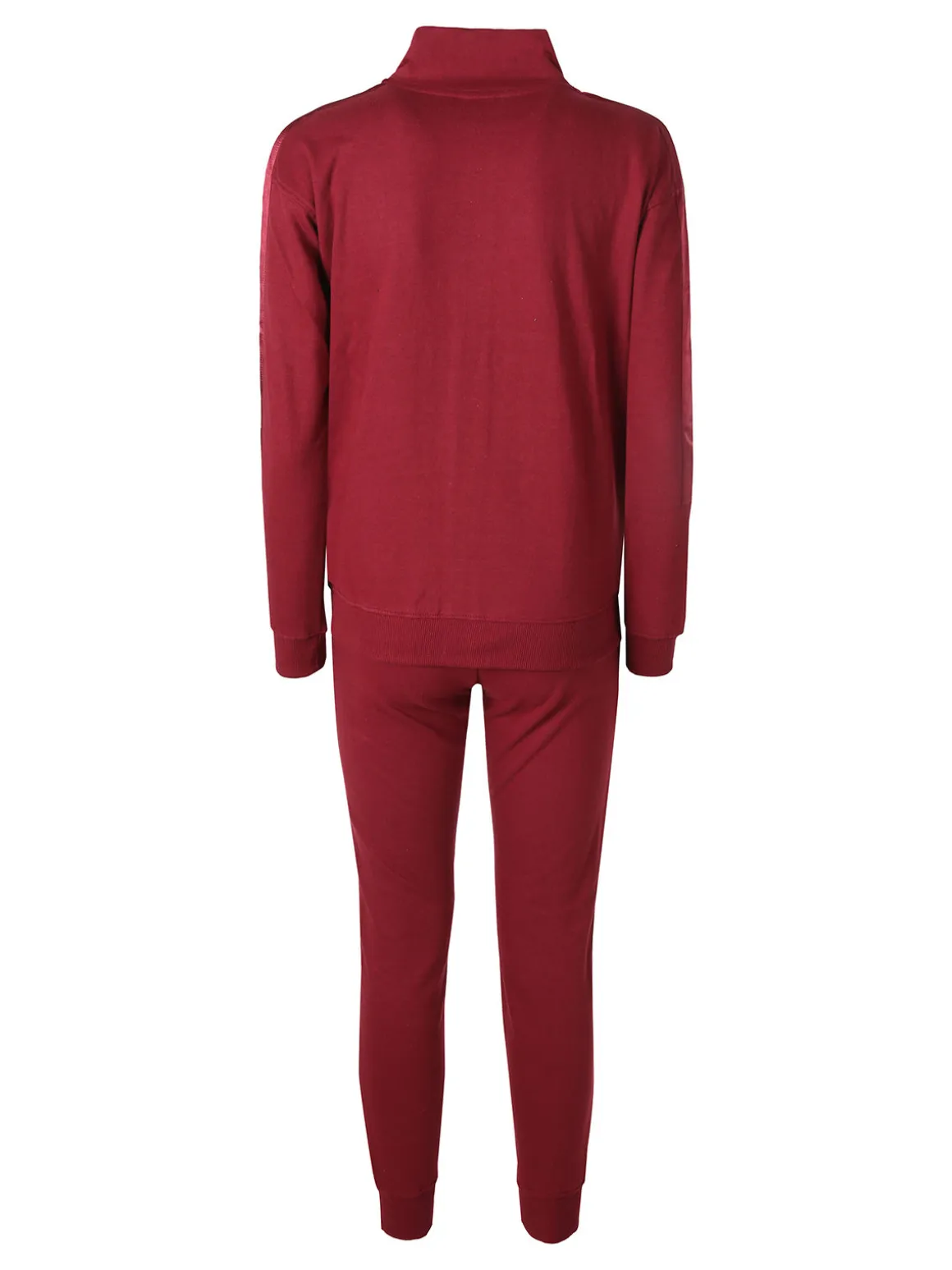 Lonsdale Completo tuta donna 2 pezzi full zip - bordeaux