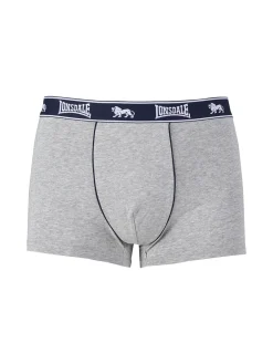 Lonsdale Confezione da 2 boxer da uomo in cotone