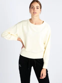 Lonsdale Felpa girocollo da donna in cotone