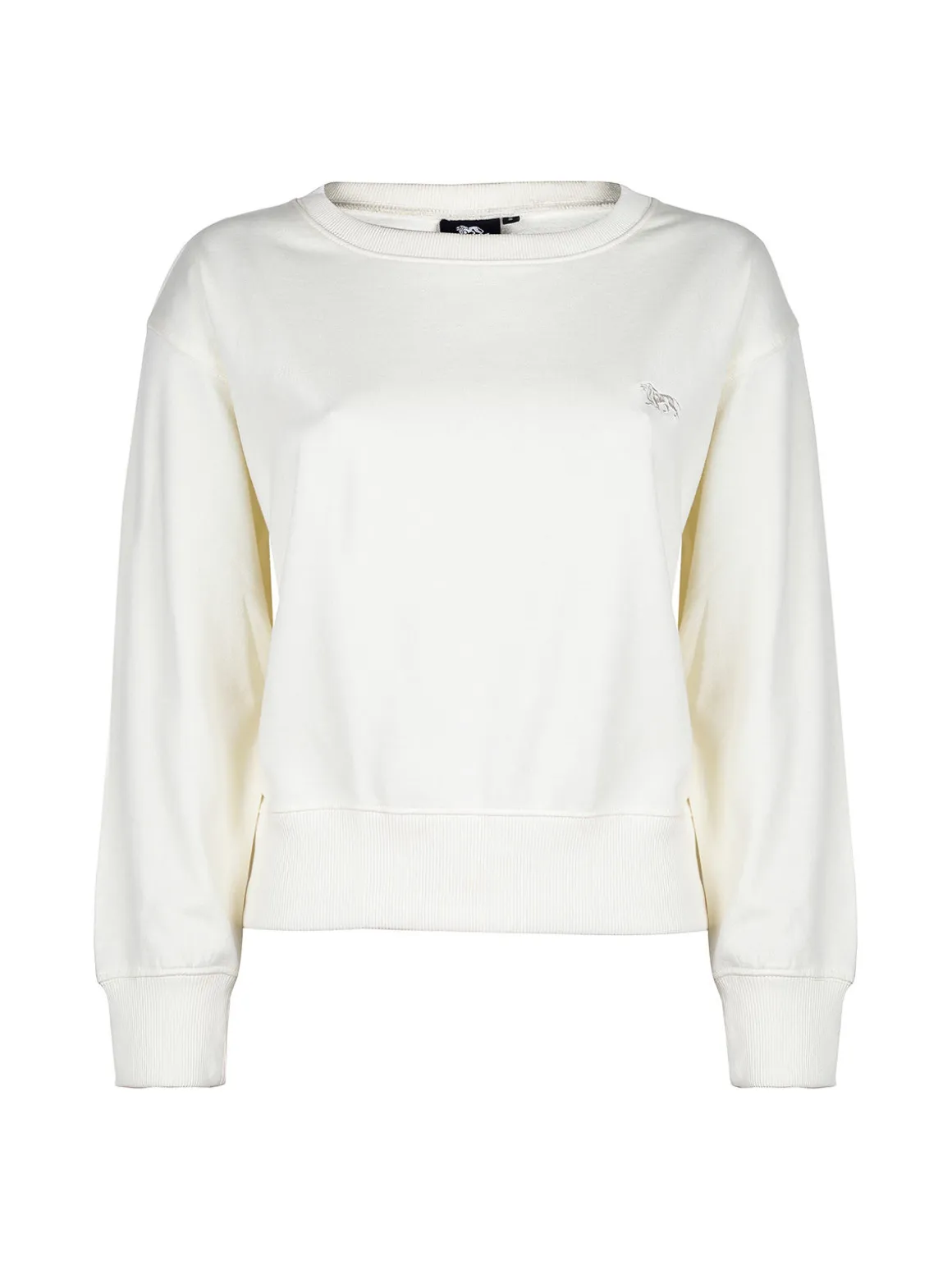 Lonsdale Felpa girocollo da donna in cotone