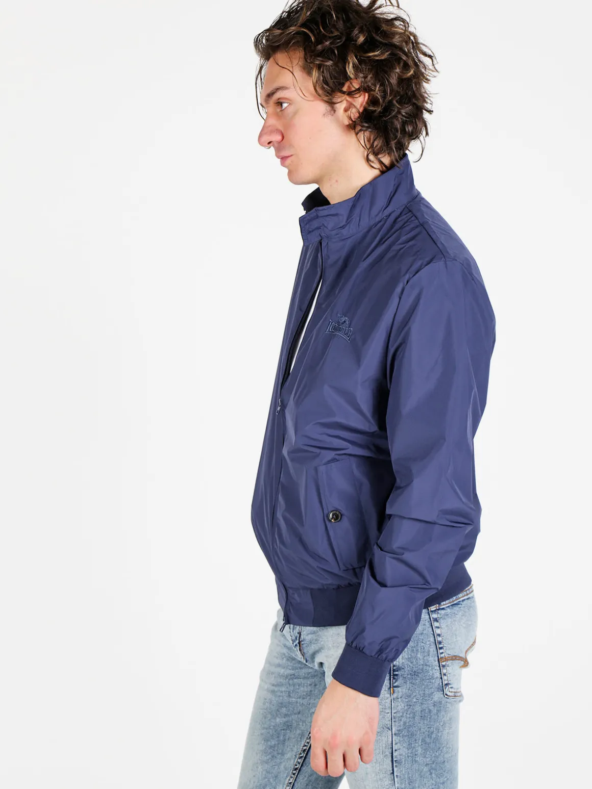 Lonsdale Giacca a vento leggera da uomo con zip