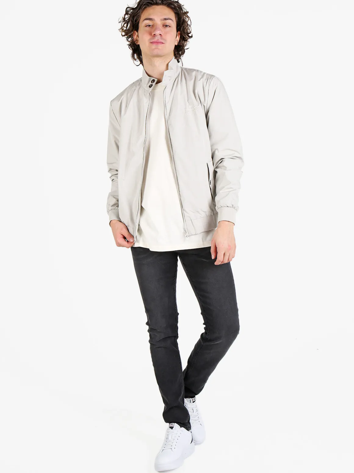 Lonsdale Giacca a vento leggera da uomo con zip