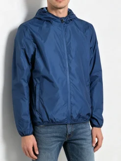 Lonsdale Giacca leggera a vento da uomo con cappuccio