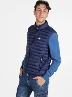 Lonsdale Gilet da uomo imbottito - blu scuro
