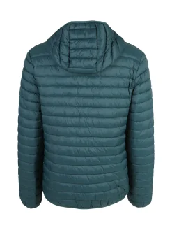 Lonsdale Giubbino da uomo 100 grammi con cappuccio e zip - verde