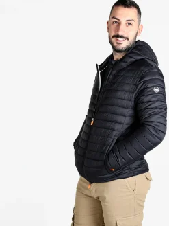 Lonsdale Giubbino da uomo 100 grammi con cappuccio e zip