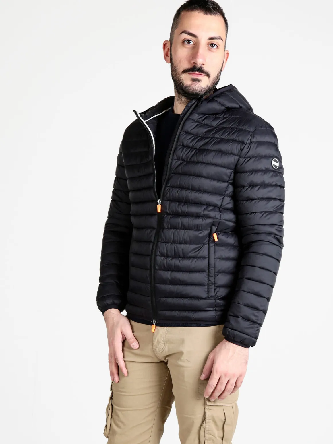 Lonsdale Giubbino da uomo 100 grammi con cappuccio e zip