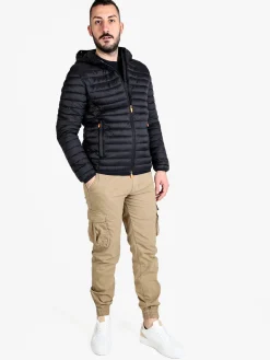 Lonsdale Giubbino da uomo 100 grammi con cappuccio e zip