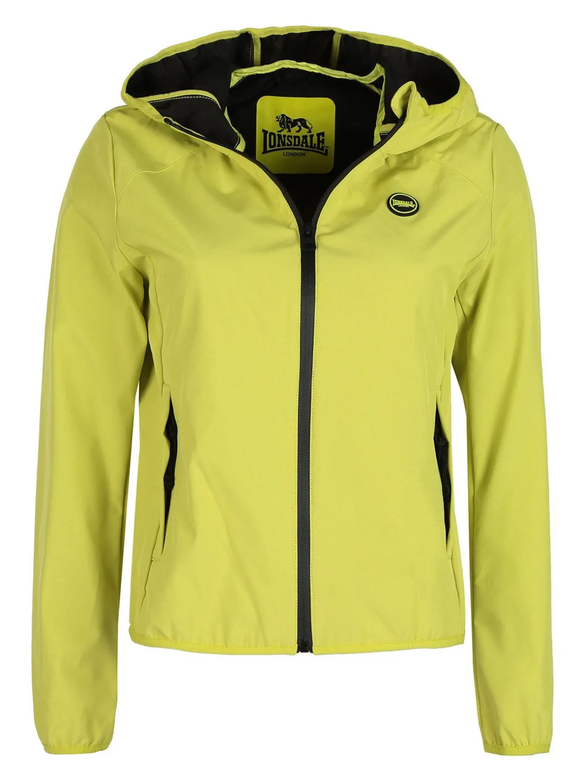Lonsdale LODPE 215990 giubbino donna con zip e cappuccio