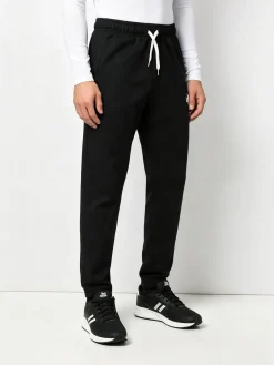 Lonsdale Pantaloni sportivi da uomo con coulisse - nero