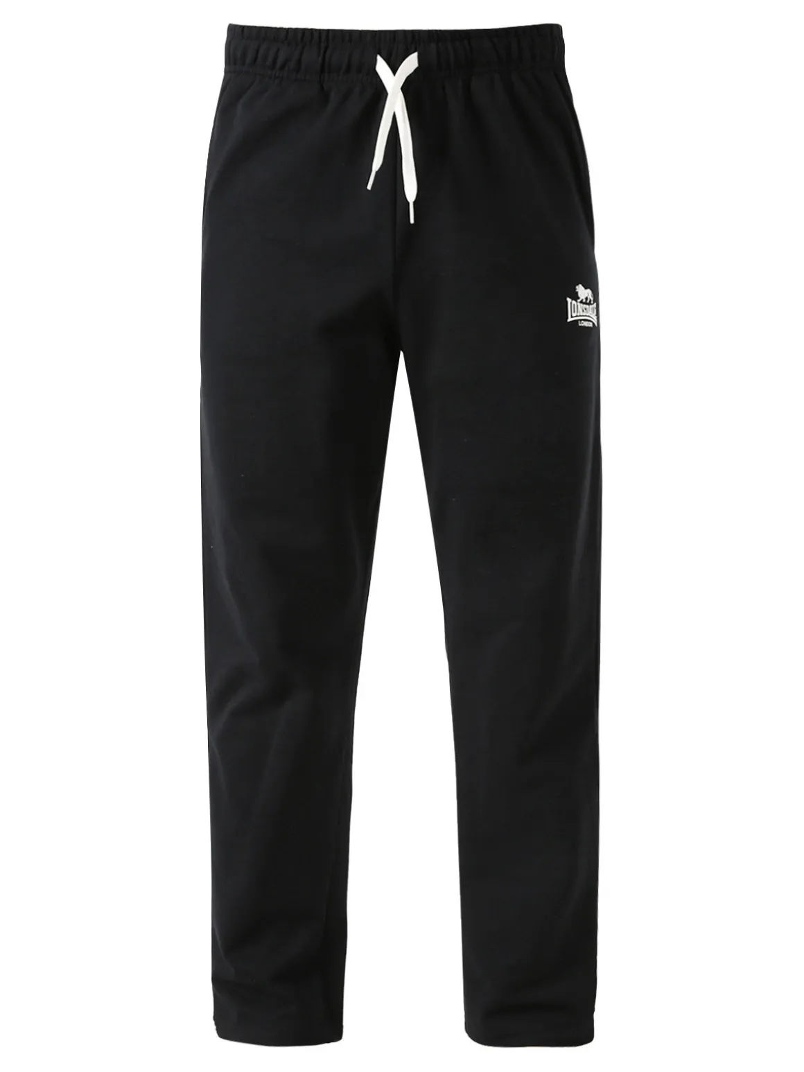 Lonsdale Pantaloni sportivi da uomo con coulisse - nero