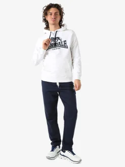 Lonsdale Pantaloni sportivi da uomo con coulisse - blu scuro
