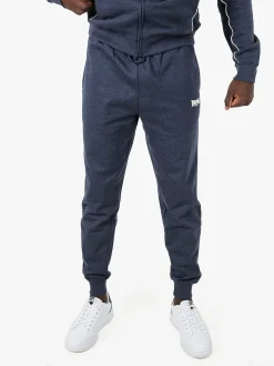 Lonsdale Pantaloni tuta da uomo con coulisse e polsini - avion