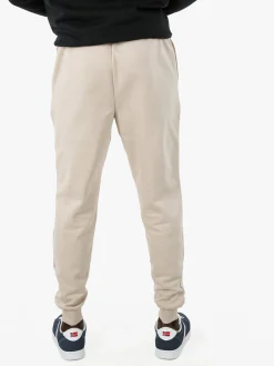 Lonsdale Pantaloni tuta da uomo con coulisse e polsini - beige