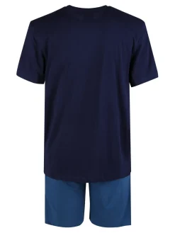 Lonsdale Pigiama corto da uomo in cotone