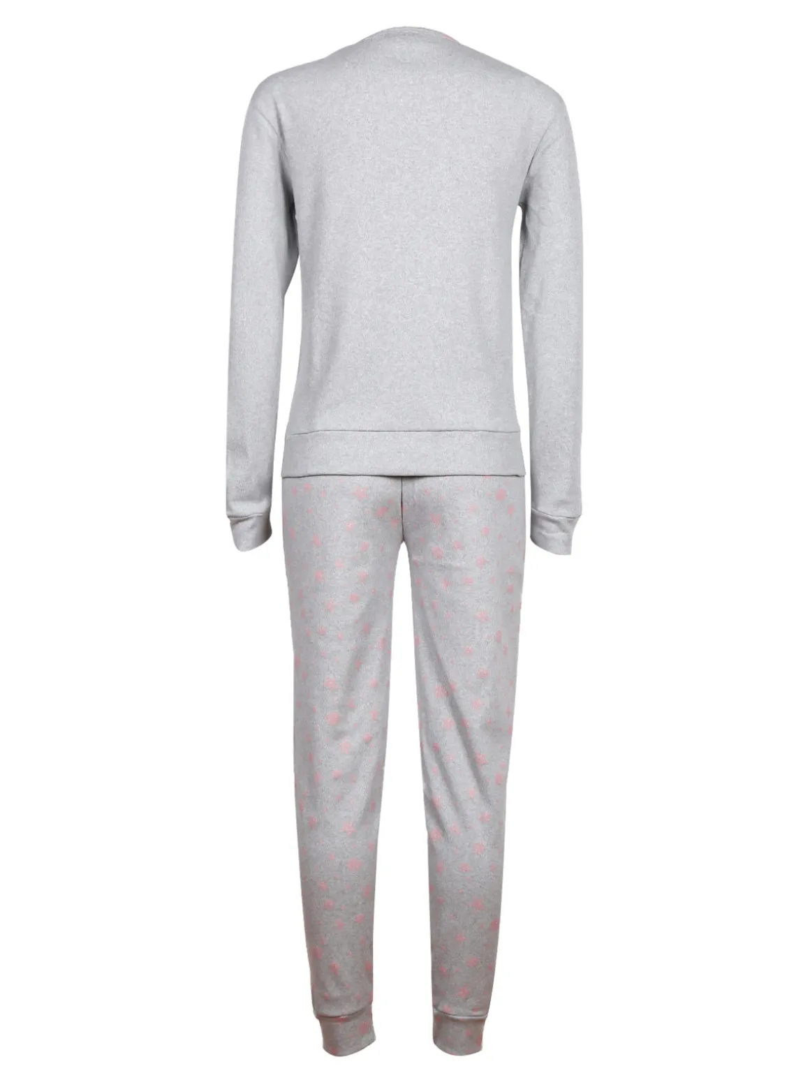 Lonsdale Pigiama da donna lungo in cotone con scritta