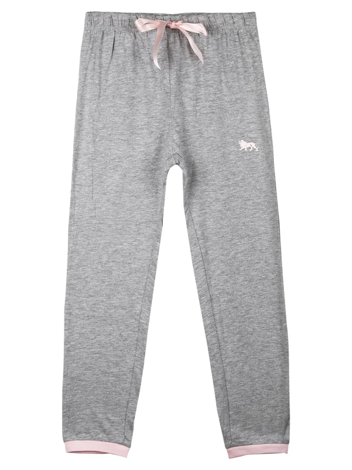 Lonsdale Pigiama lungo da bambina in cotone con stampe