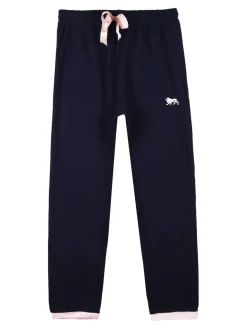 Lonsdale Pigiama lungo da bambina in cotone con stampe