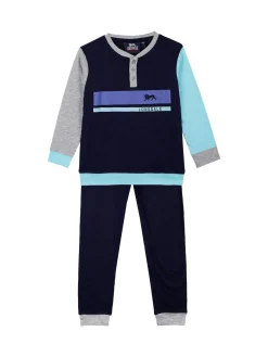 Lonsdale Pigiama lungo da bambino in cotone