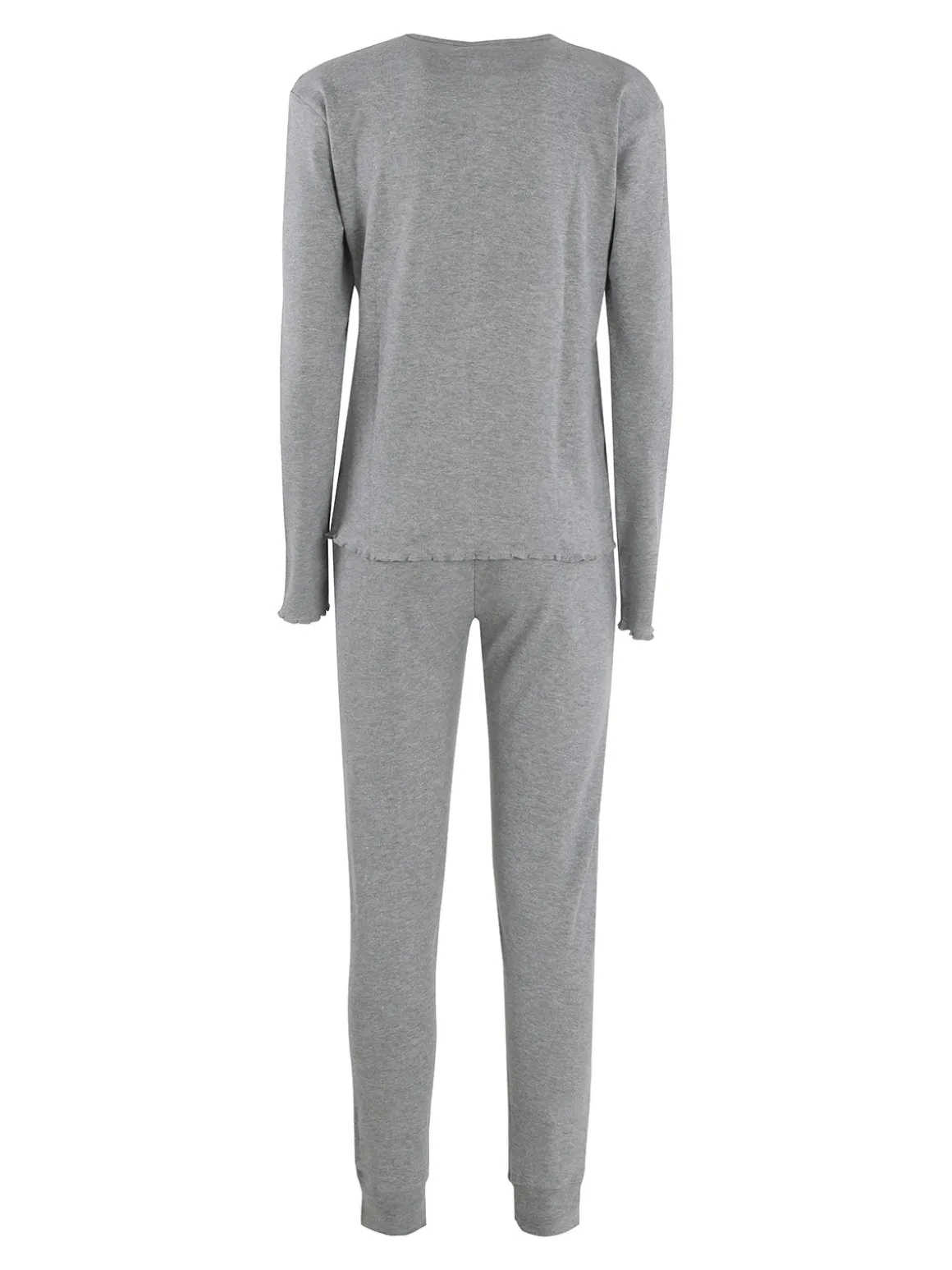 Lonsdale Pigiama lungo da donna misto cotone