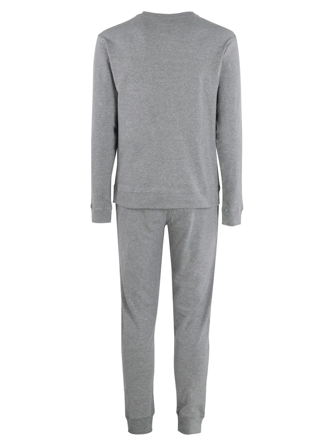 Lonsdale Pigiama lungo da uomo in cotone con scritta