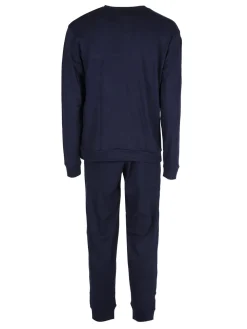 Lonsdale Pigiama lungo da uomo in cotone interlock