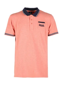 Lonsdale Polo da uomo a maniche corte con taschino