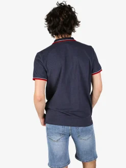 Lonsdale Polo da uomo a maniche corte con taschino