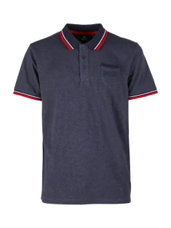 Lonsdale Polo da uomo a maniche corte con taschino
