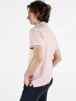 Lonsdale Polo da uomo in cotone a maniche corte