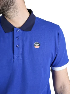 Lonsdale Polo da uomo in cotone a maniche corte