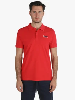 Lonsdale Polo da uomo in cotone a maniche corte