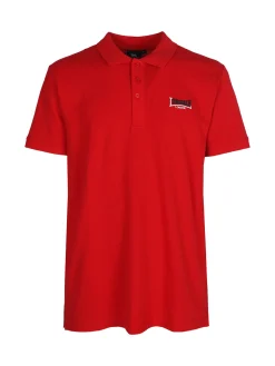 Lonsdale Polo da uomo in cotone a maniche corte