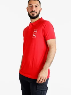 Lonsdale Polo in cotone da uomo manica corta